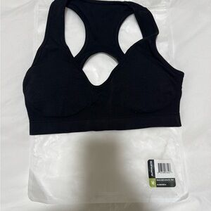 NWT Alphalete Amplify contour Black Sports Bra